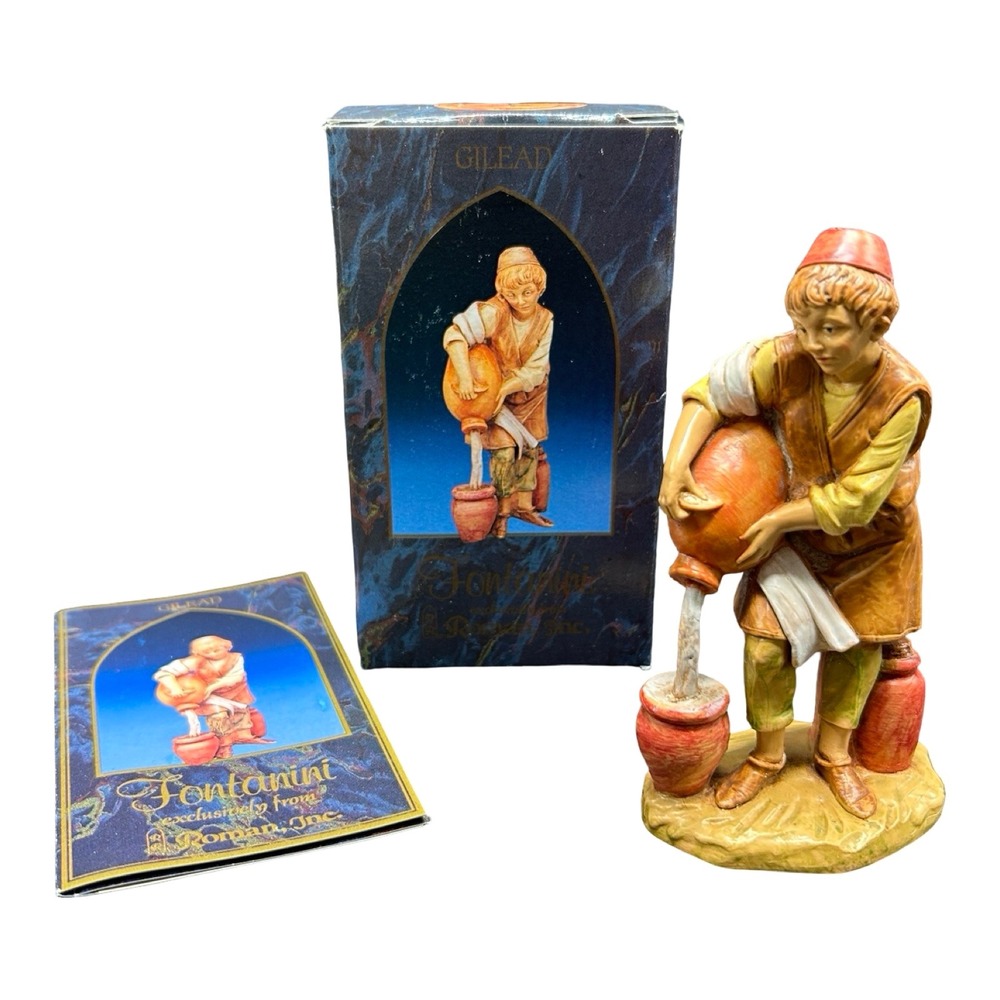 Fontanini Gilead Heirloom Nativity 5 Inch Figurine 75552 Italy 1996 Box Story